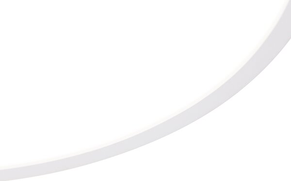 Inteligentny plafon biały 29,5 cm z LED RGBW IP54 - Siem