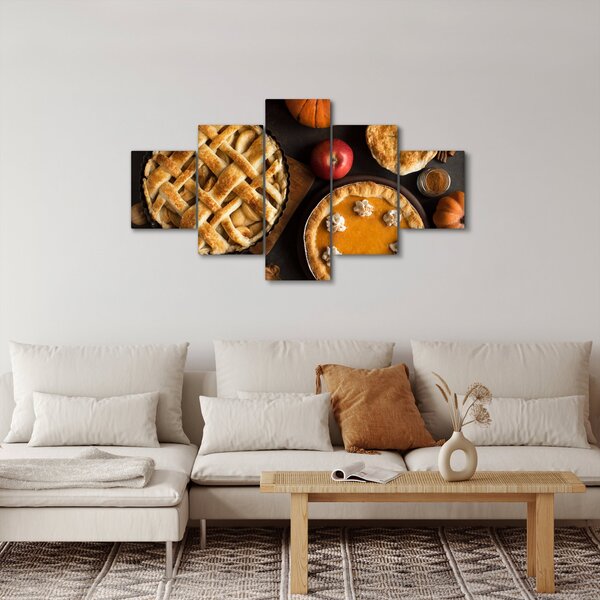 Obraz - Ciasto dyniowe (125x70 cm)