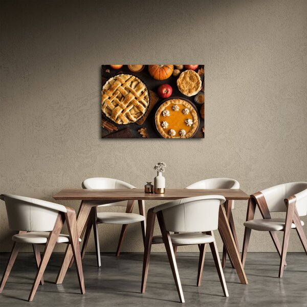 Obraz - Ciasto dyniowe (70x50 cm)