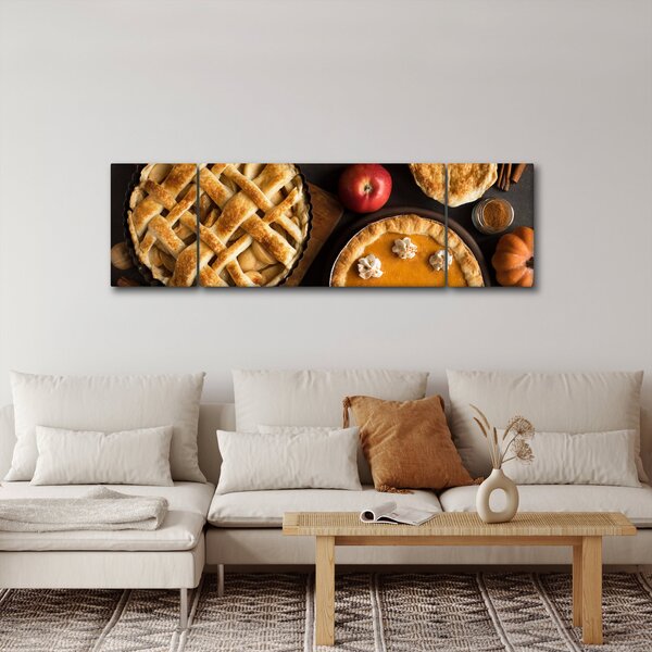 Obraz - Ciasto dyniowe (170x50 cm)