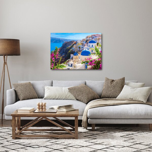 Obraz - Santorini, Grecja (70x50 cm)