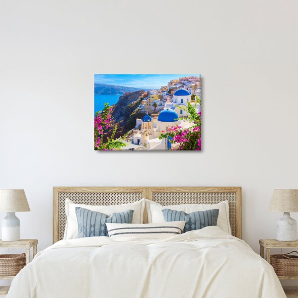 Obraz - Santorini, Grecja (70x50 cm)
