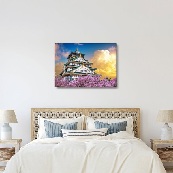 Obraz - Zamek Osaka (70x50 cm)