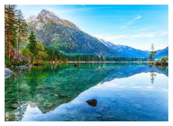 Obraz - Jezioro Hintersee (70x50 cm)