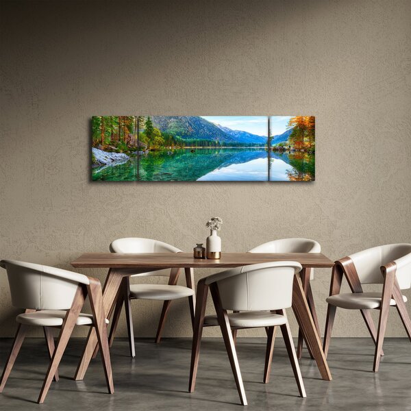 Obraz - Jezioro Hintersee (170x50 cm)