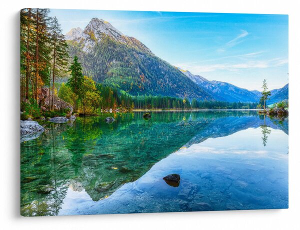 Obraz - Jezioro Hintersee (70x50 cm)