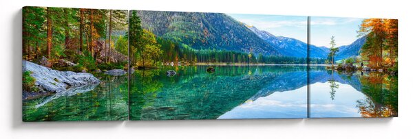 Obraz - Jezioro Hintersee (170x50 cm)