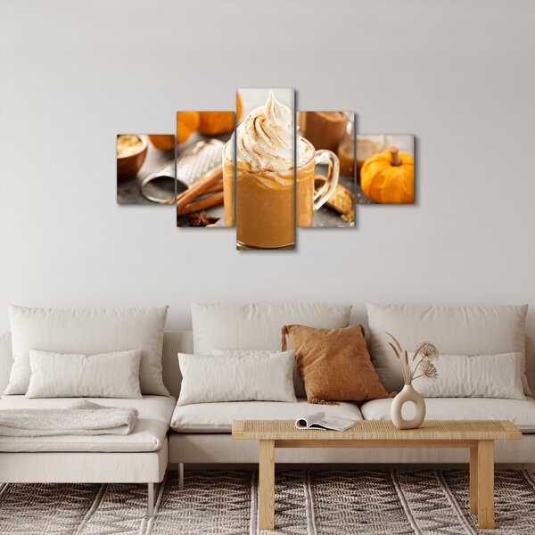 Obraz - Dyniowa latte (125x70 cm)