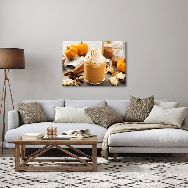 Obraz - Dyniowa latte (70x50 cm)