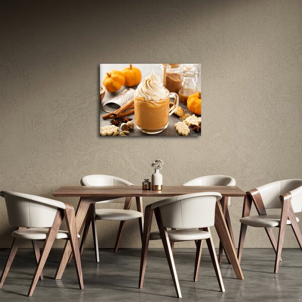 Obraz - Dyniowa latte (70x50 cm)