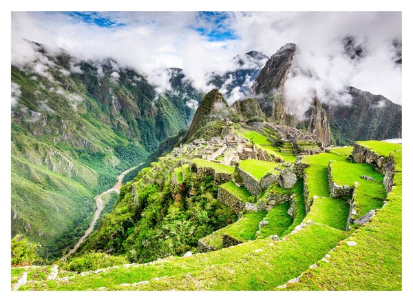 Obraz na szkle - Machu Picchu (70x50 cm)