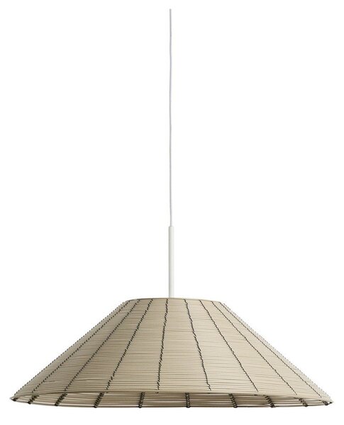 Beżowy abażur z imitacji rattanu ø 50 cm Saranella – Kave Home