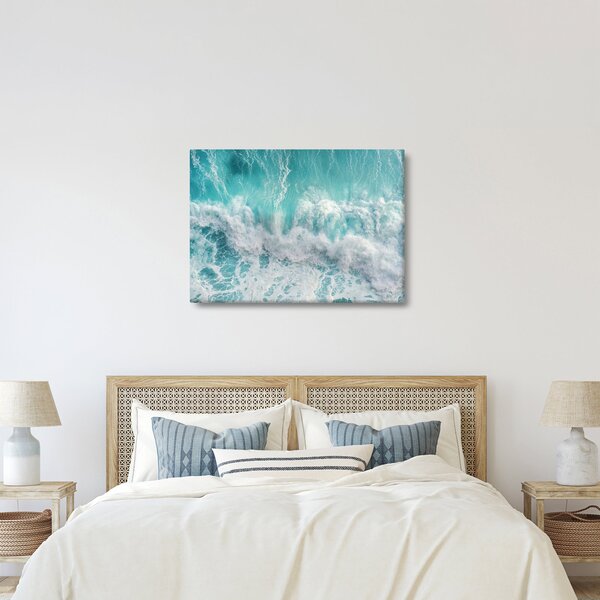 Obraz - Widok na fale oceanu (70x50 cm)