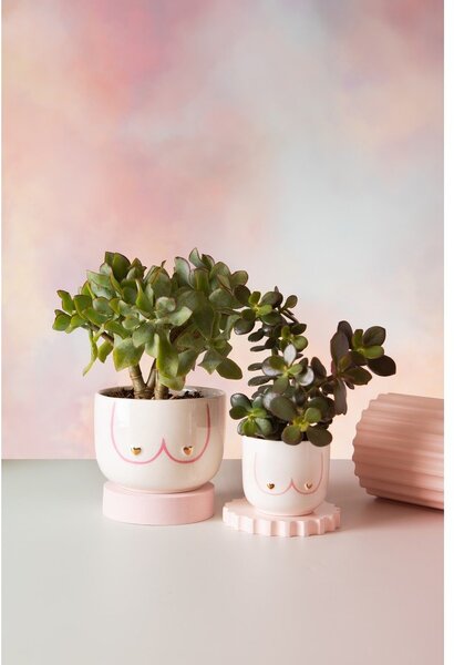 Ceramiczna osłonka na doniczkę ø 8 cm Girl Power – Sass & Belle