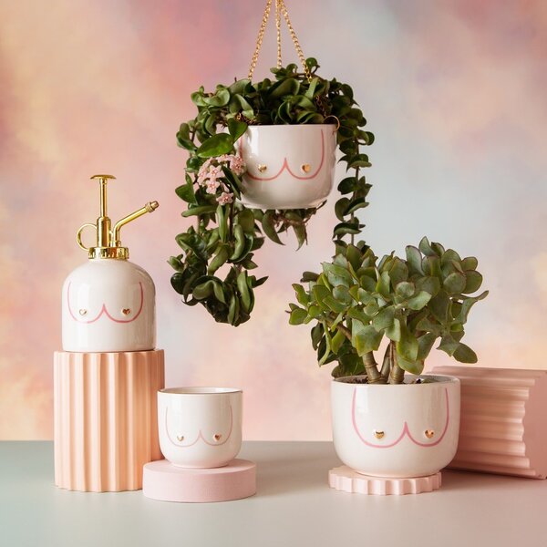 Ceramiczna osłonka na doniczkę ø 8 cm Girl Power – Sass & Belle