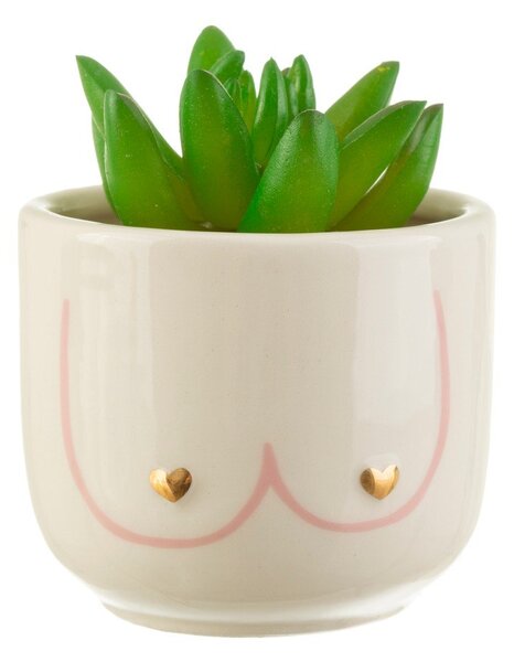 Ceramiczna osłonka na doniczkę ø 8 cm Girl Power – Sass & Belle