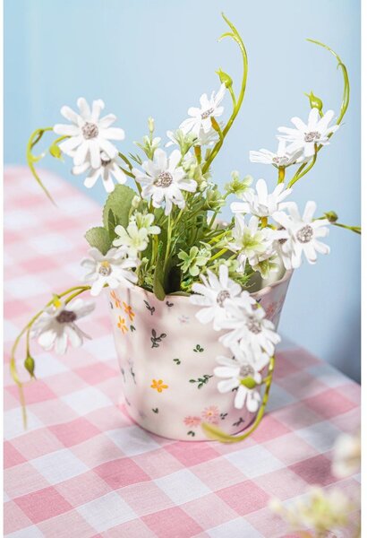 Kamionkowa osłonka na doniczkę ø 11 cm Ditsy Floral – Sass & Belle