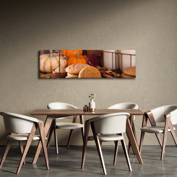 Obraz - Jesienne ciasteczka (170x50 cm)