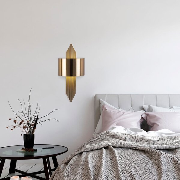 Kinkiet w kolorze złota Rayi – Opviq lights