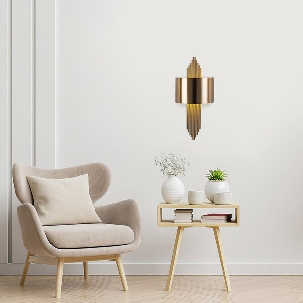Kinkiet w kolorze złota Rayi – Opviq lights