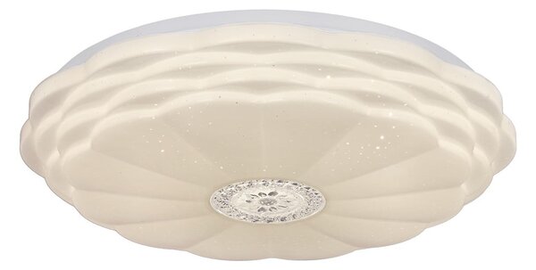 Biała lampa sufitowa LED 38x38 cm Victus – Candellux Lighting