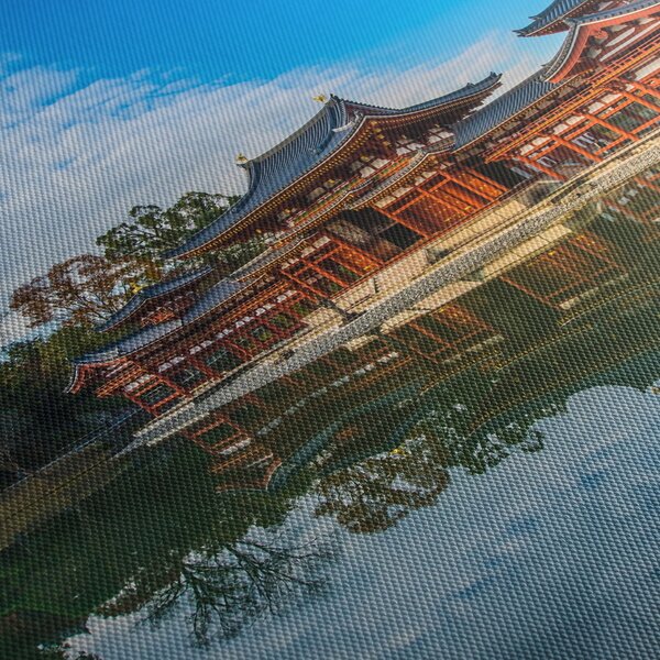 Obraz - Świątynia Byodo-in, Japonia (70x50 cm)