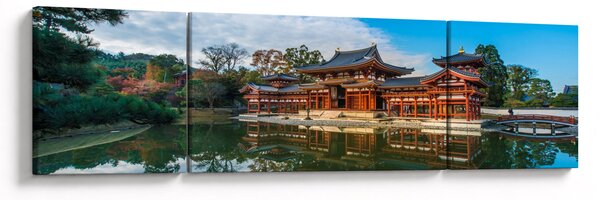 Obraz - Świątynia Byodo-in, Japonia (170x50 cm)