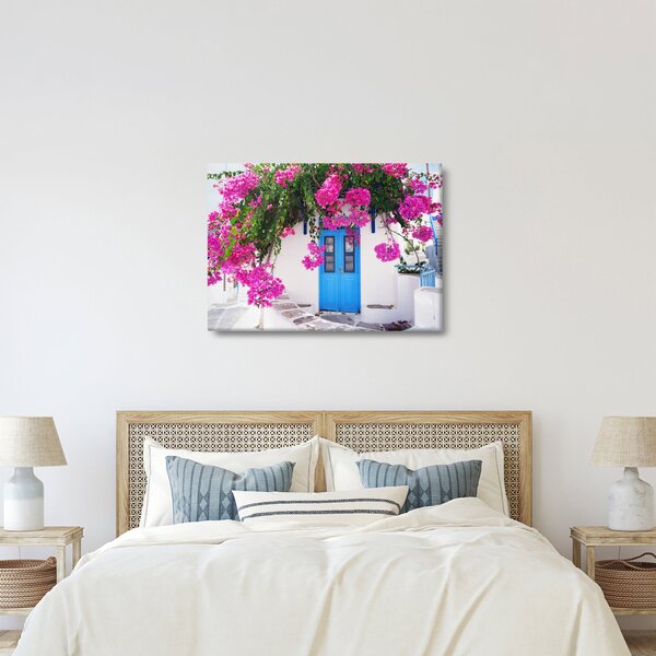 Obraz - Tradycyjny grecki dom (70x50 cm)