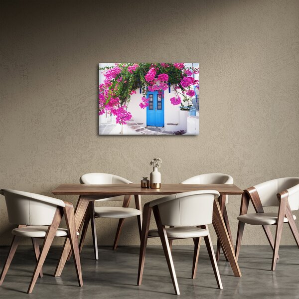 Obraz - Tradycyjny grecki dom (70x50 cm)