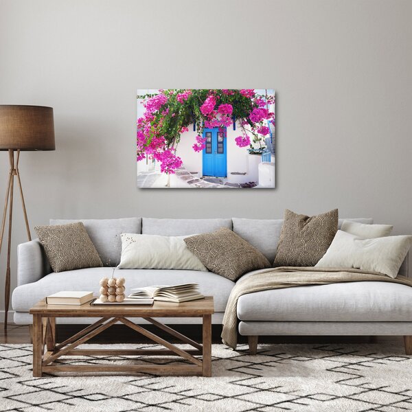 Obraz - Tradycyjny grecki dom (70x50 cm)