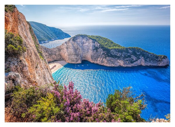 Obraz - Plaża Navagio, Grecja (70x50 cm)
