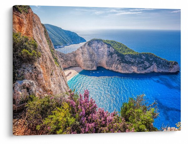 Obraz - Plaża Navagio, Grecja (70x50 cm)