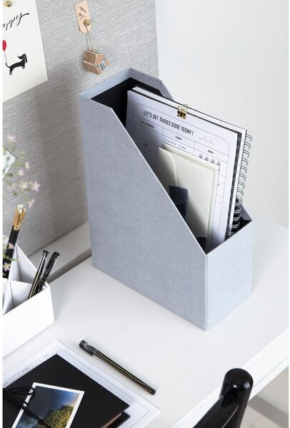 Kartonowy organizer na dokumenty Estelle Canvas Paper Laminate – Bigso