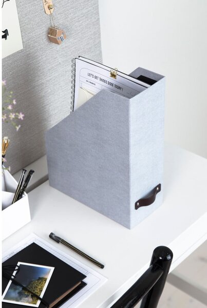 Kartonowy organizer na dokumenty Estelle Canvas Paper Laminate – Bigso