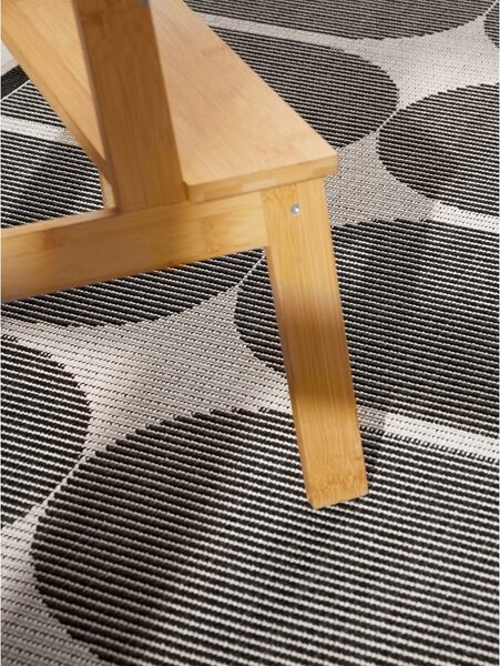 Czarno-biały chodnik odpowiedni na zewnątrz 80x250 cm Duet Bowen – NORTHRUGS