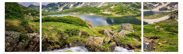 Obraz - Widok na górę Riła (170x50 cm)