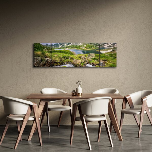 Obraz - Widok na górę Riła (170x50 cm)