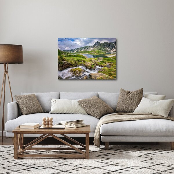 Obraz - Widok na górę Riła (70x50 cm)