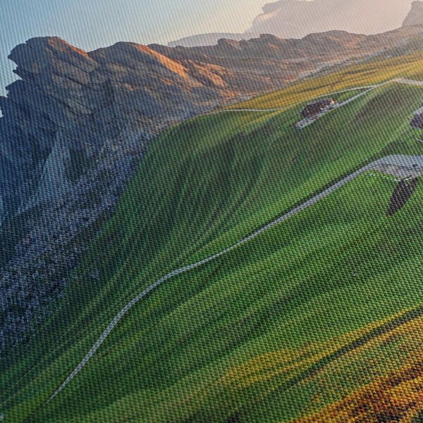 Obraz - Dolomity (170x50 cm)