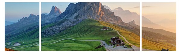 Obraz - Dolomity (170x50 cm)