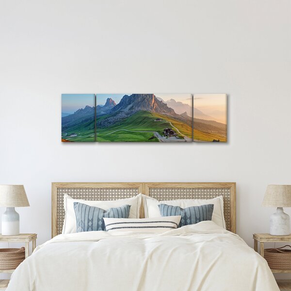 Obraz - Dolomity (170x50 cm)