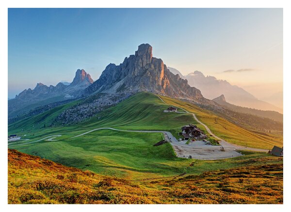 Obraz na szkle - Dolomity (70x50 cm)