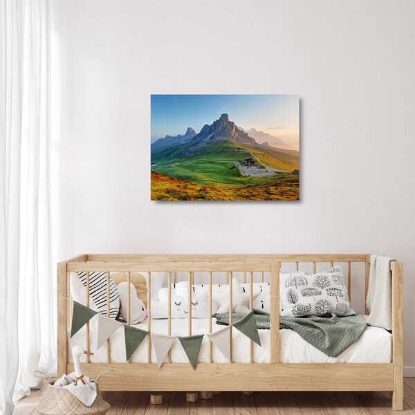 Obraz na szkle - Dolomity (70x50 cm)