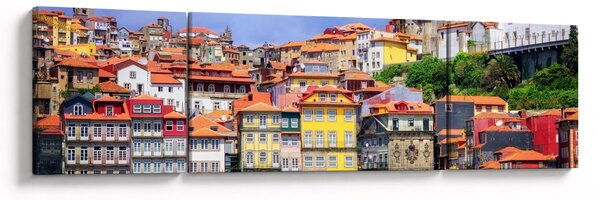 Obraz - Ribeira, Portugalia (170x50 cm)