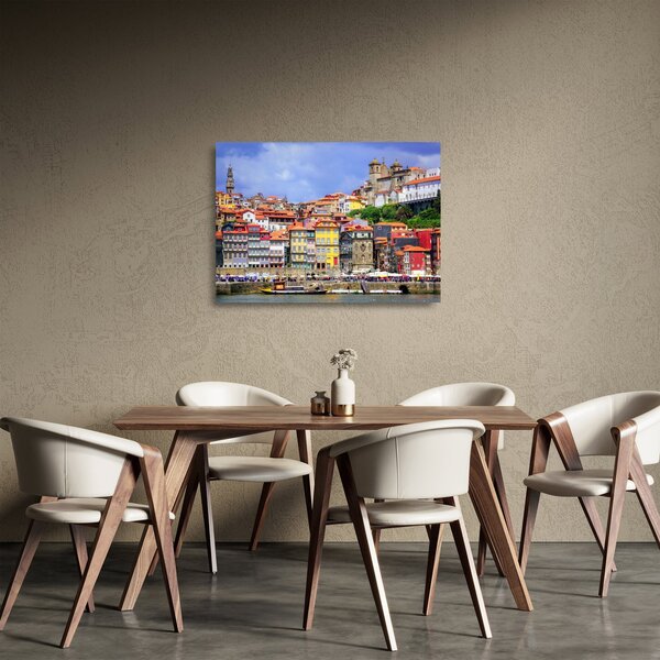 Obraz na szkle - Ribeira, Portugalia (70x50 cm)