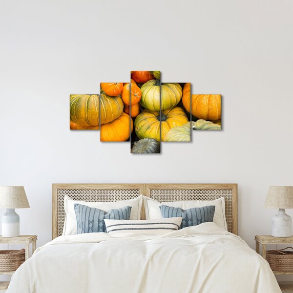 Obraz - Jesienna dynia (125x70 cm)