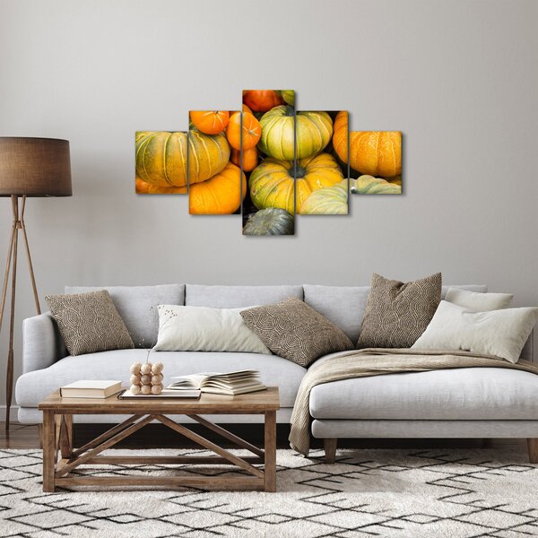 Obraz - Jesienna dynia (125x70 cm)