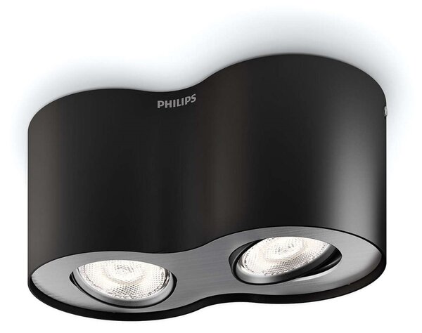 Philips Philips 53302/30/16 - LED Ściemniany reflektor PHASE 2xLED/4,5W/230V P1116