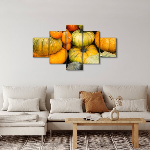 Obraz - Jesienna dynia (125x70 cm)