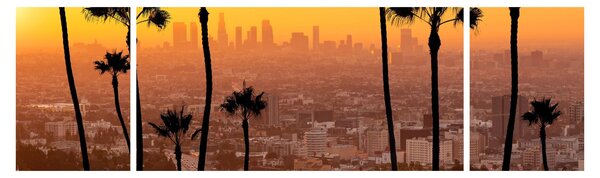 Obraz - Panorama Los Angeles (170x50 cm)